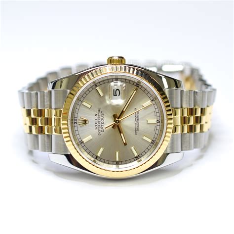 rolex datejust 18|Rolex Datejust 18k gold 36mm.